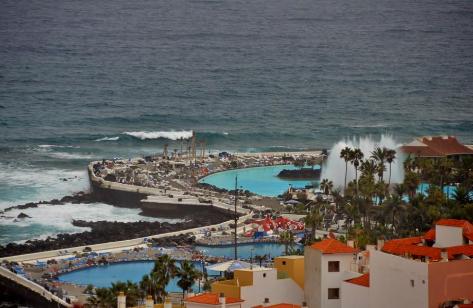 Blick auf Puerto de la Cruz