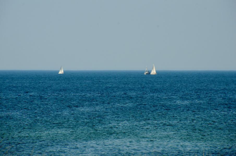 Segler auf der Ostsee