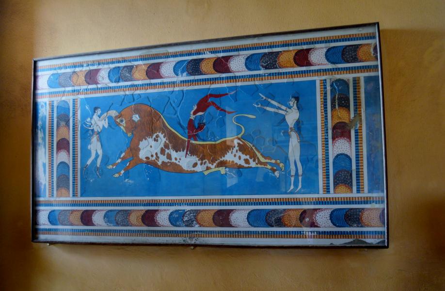 Fresco "Stierspiele"
