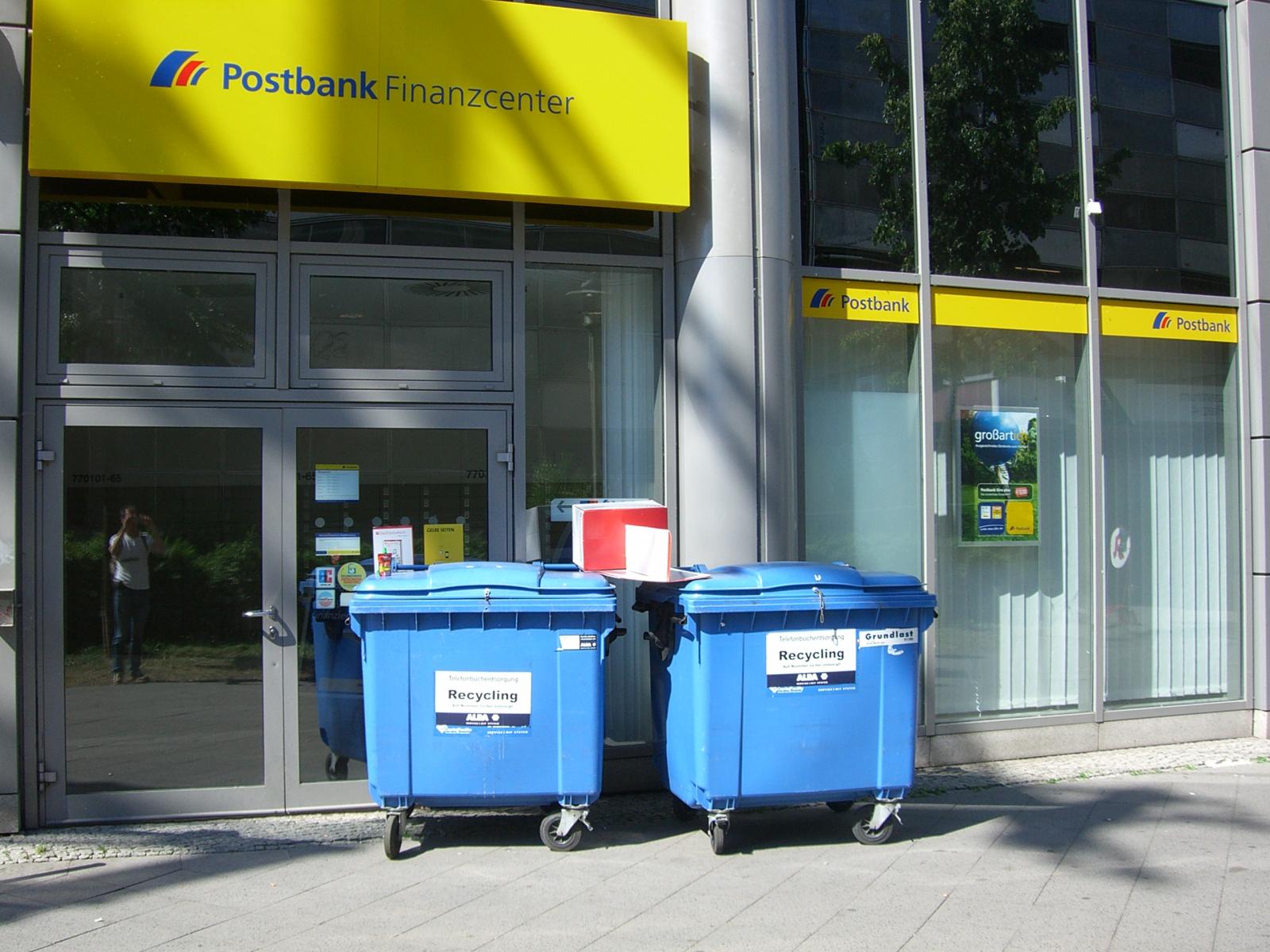 Postbank - alles M&uuml;ll -