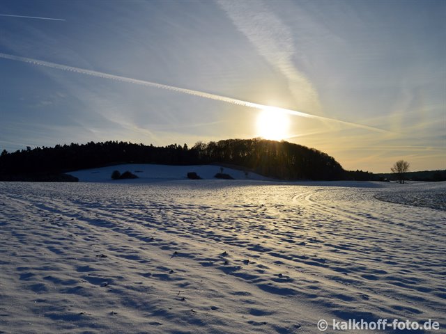 Winterlandschaft - Upahler See