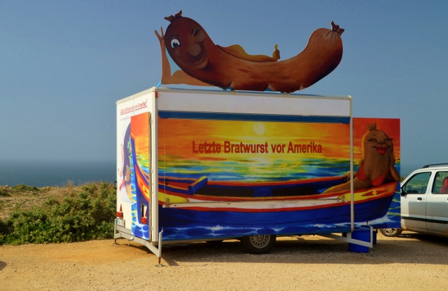 die letzte Currywurst vor Amerika
