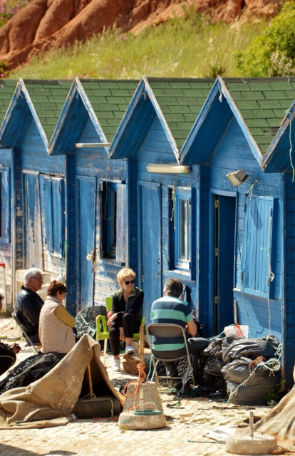 Fischerhafen Olhos de Agua